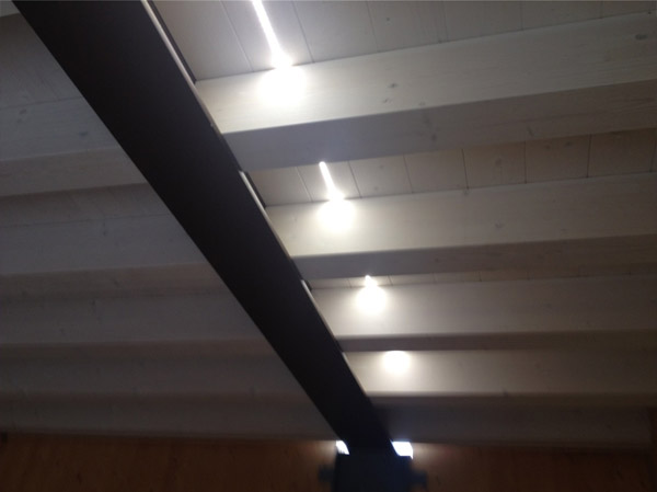 Illuminazione A Led Per Solai In Legno Illuminazione A Led