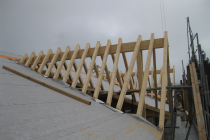 Realizzazione tetti in legno pretagliati
